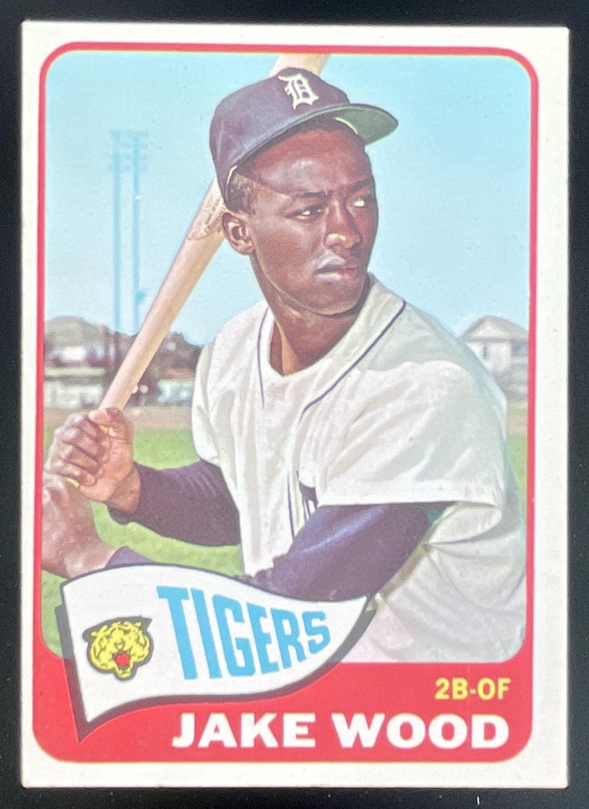 1965 Topps #547 Jake Wood product image 1, provided for visual reference and product detail review