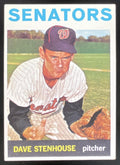 1964 Topps #498 Dave Stenhouse product image 1, provided for visual reference and product detail review