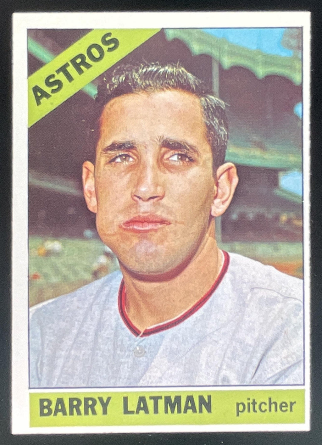 1966 Topps #451 Barry Latman product image 1, provided for visual reference and product detail review