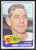 1965 Topps #384 Johnny Klippstein product image 1, provided for visual reference and product detail review