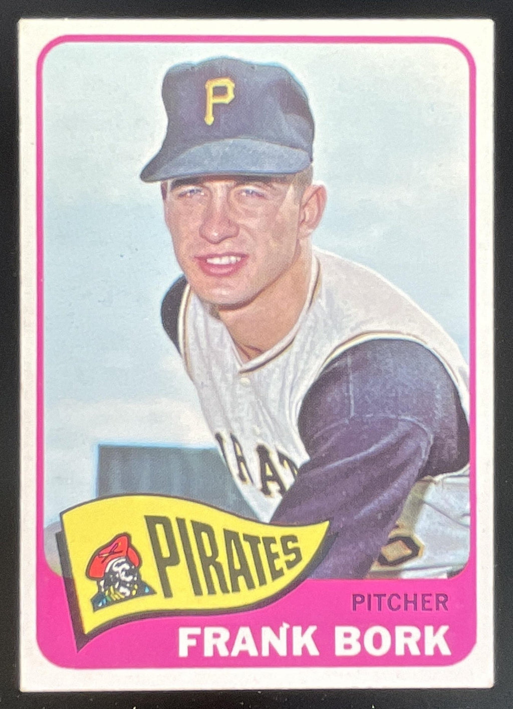 1965 Topps #592 Frank Bork RC product image 1, provided for visual reference and product detail review