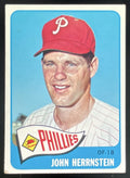 1965 Topps #534 John Herrnstein product image 1, provided for visual reference and product detail review