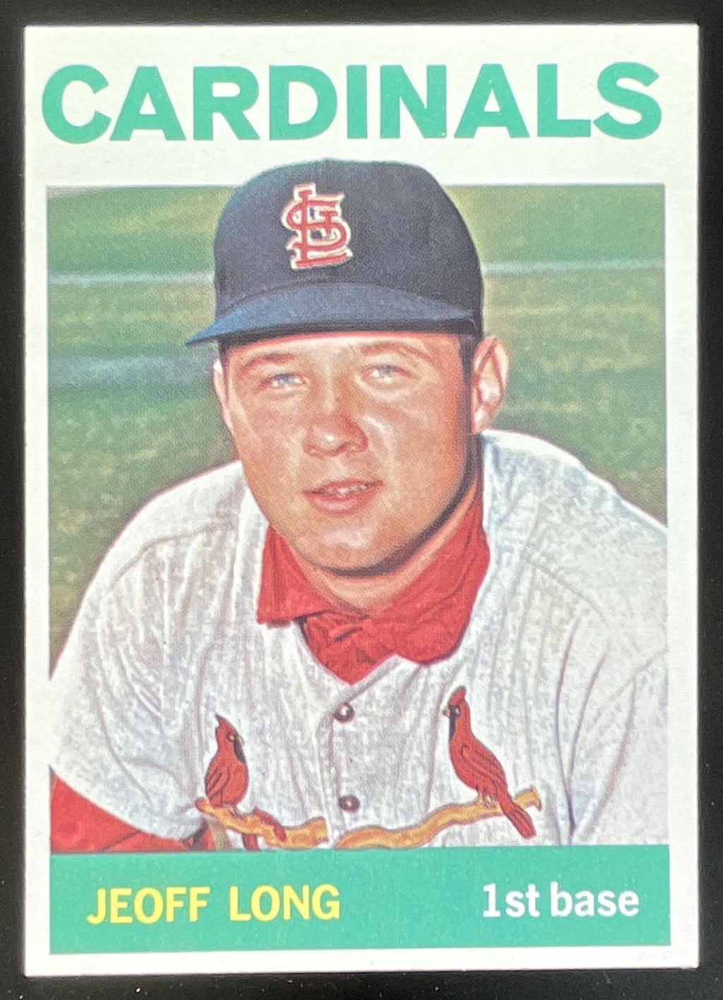1964 Topps #497 Jeoff Long RC product image 1, provided for visual reference and product detail review