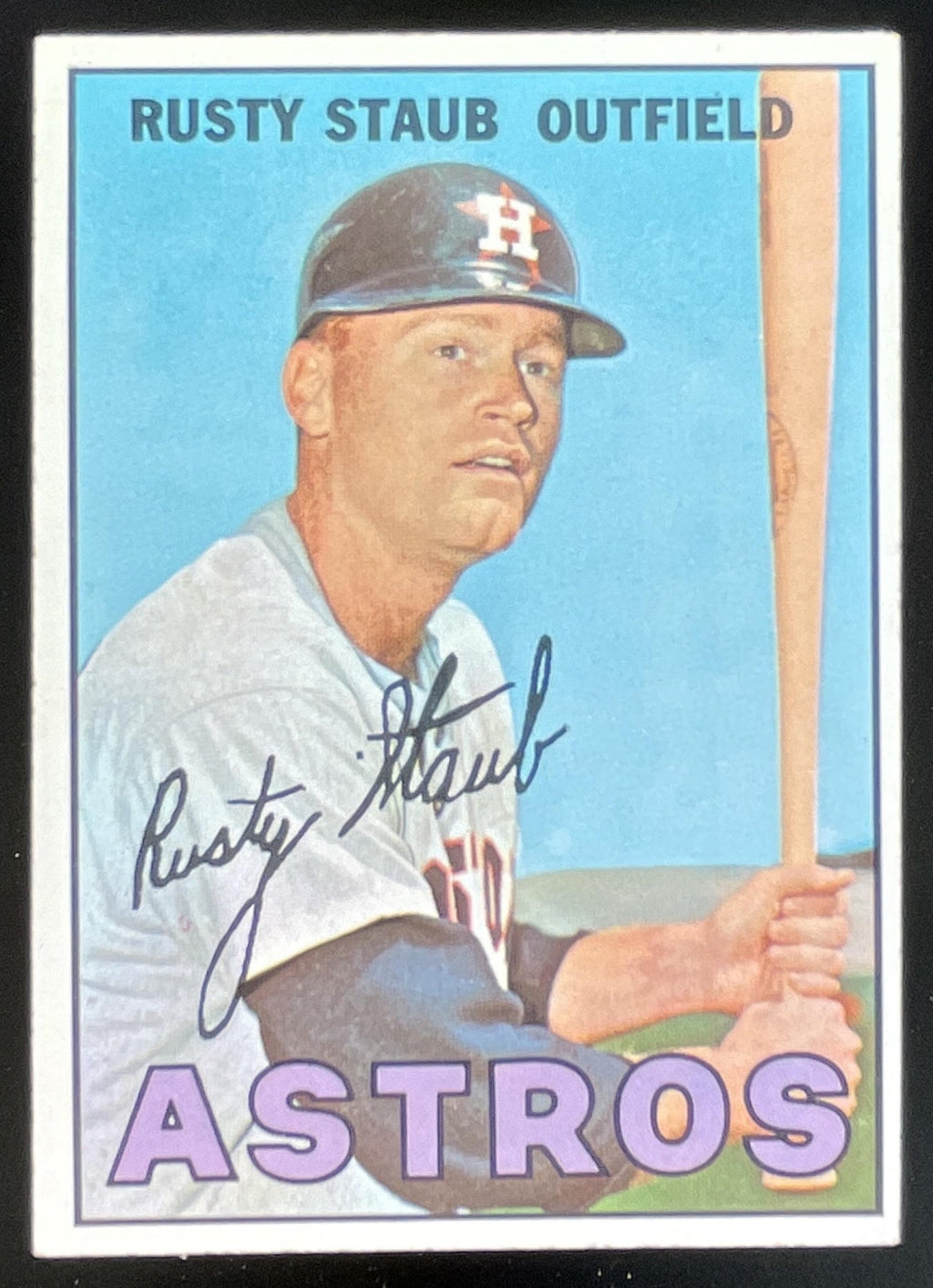 1967 Topps #73 Rusty Staub product image 1, provided for visual reference and product detail review