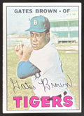 1967 Topps #134 Gates Brown product image 1, provided for visual reference and product detail review
