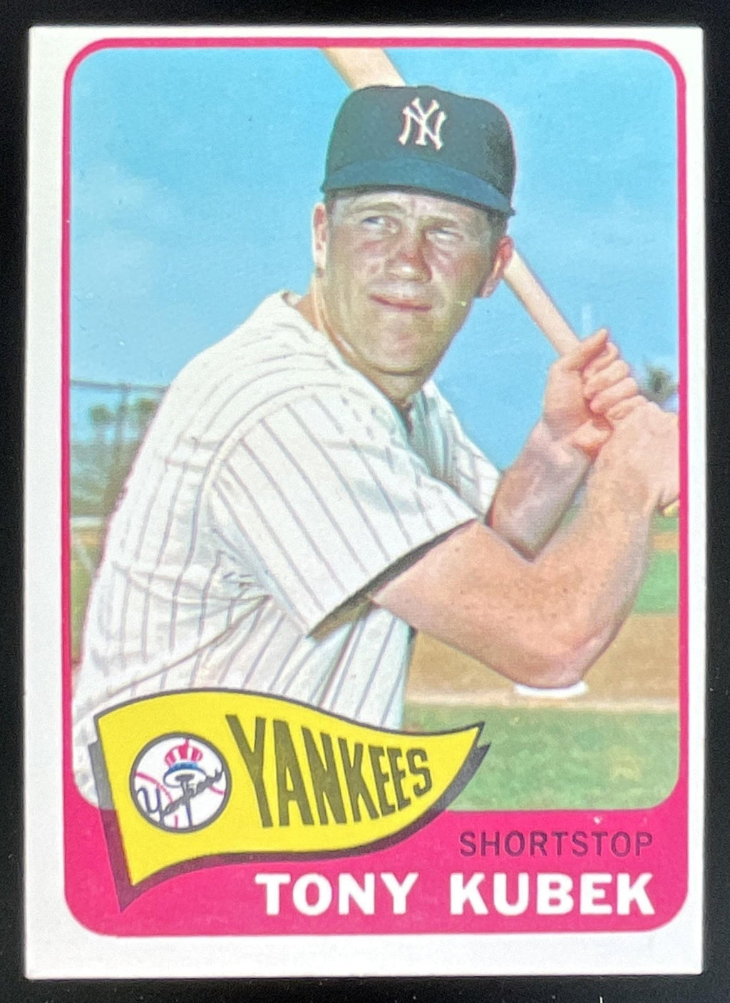 1965 Topps #65 Tony Kubek product image 1, provided for visual reference and product detail review