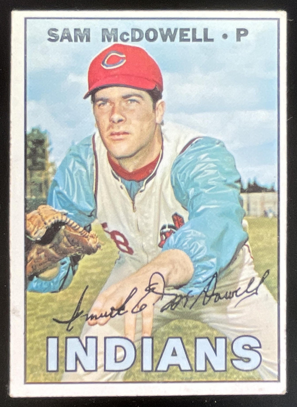 1967 Topps #295 Sam McDowell product image 1, provided for visual reference and product detail review