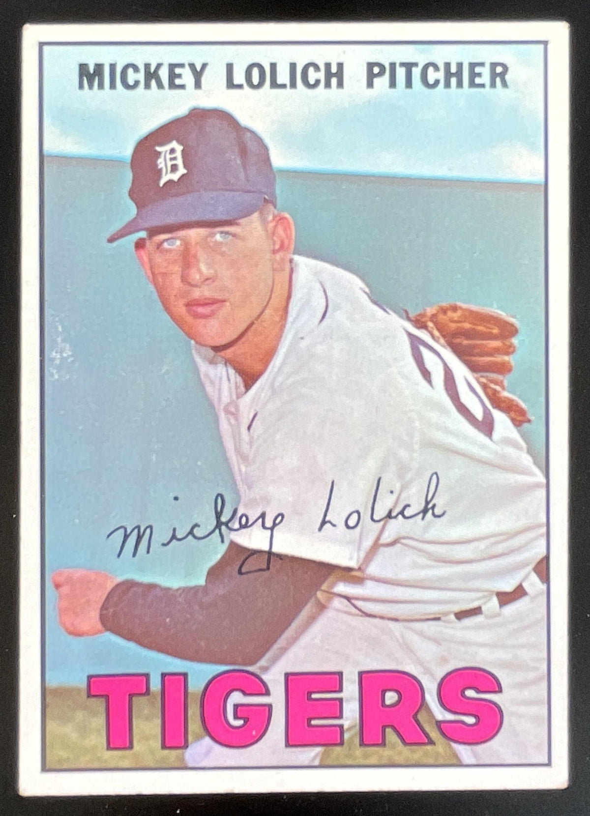 1967 Topps #88 Mickey Lolich product image 1, provided for visual reference and product detail review