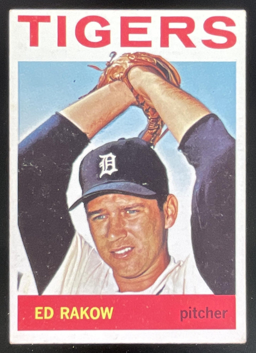 1964 Topps #491 Ed Rakow product image 1, provided for visual reference and product detail review