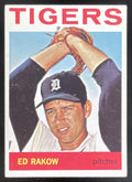 1964 Topps #491 Ed Rakow product image 1, provided for visual reference and product detail review