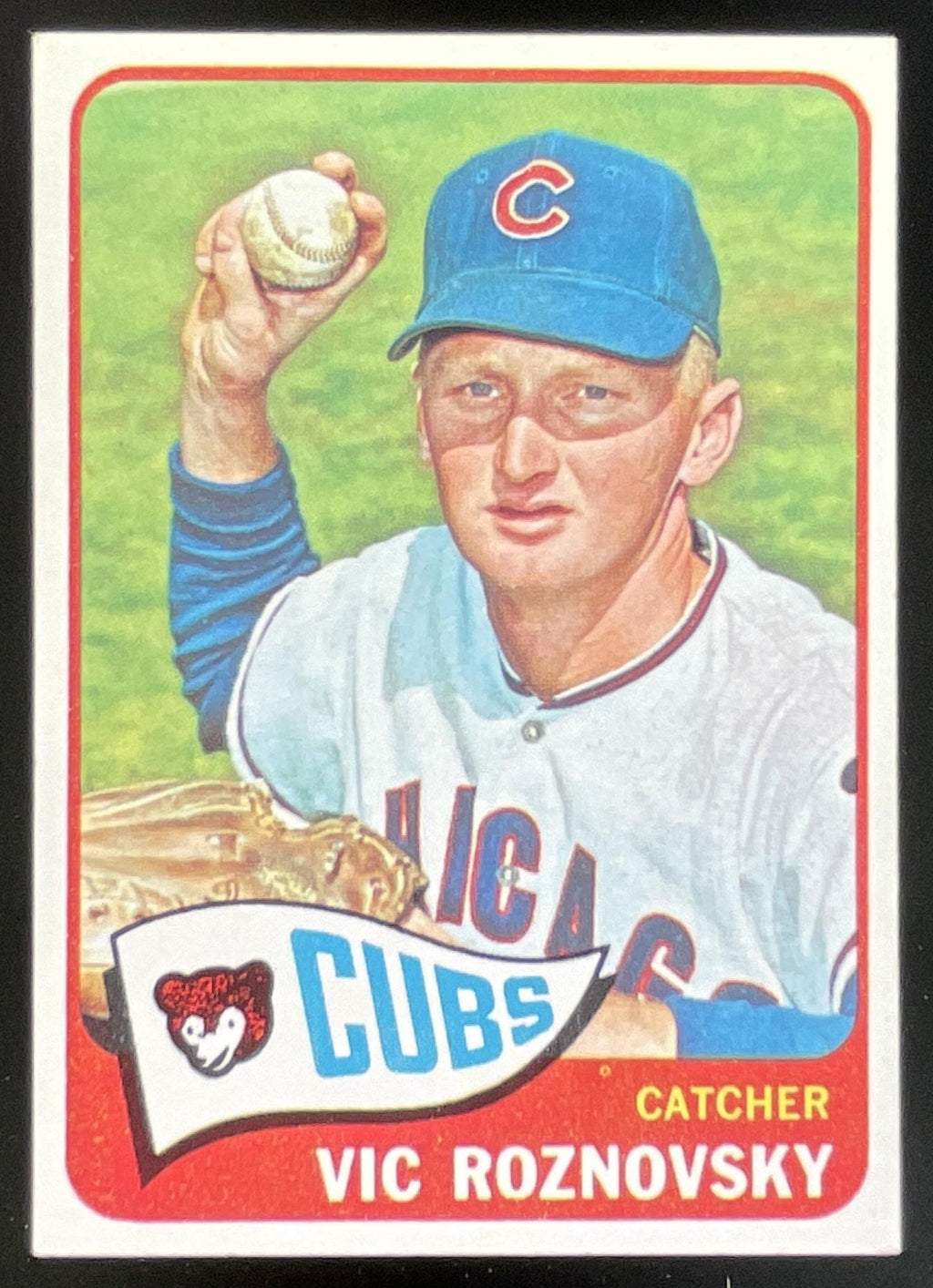 1965 Topps #334 Vic Roznovsky RC product image 1, provided for visual reference and product detail review