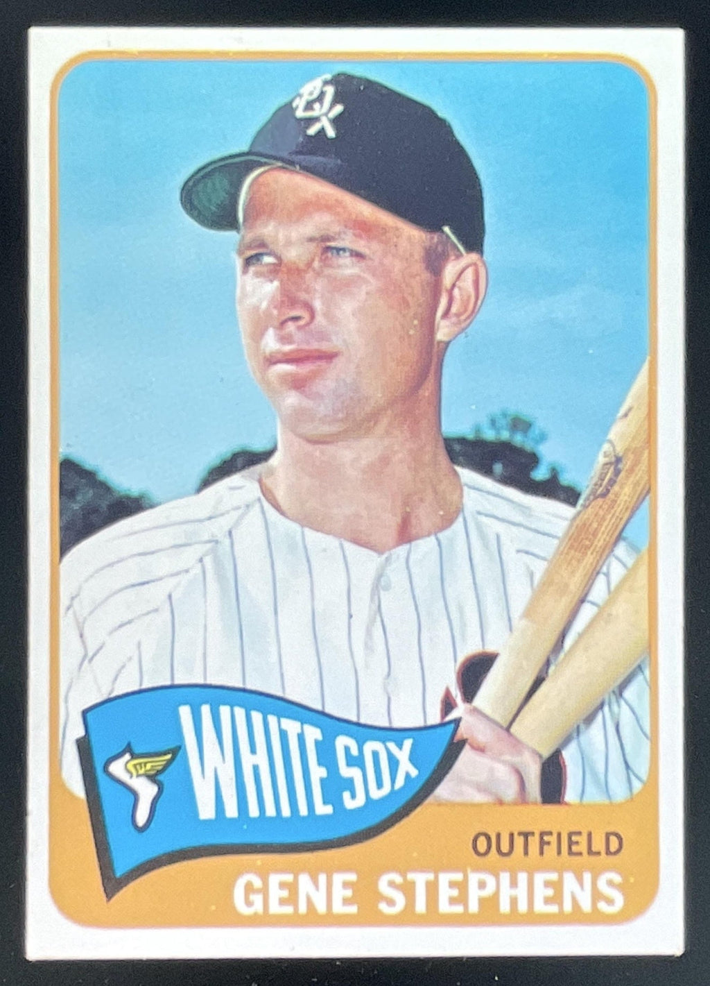 1965 Topps #498 Gene Stephens product image 1, provided for visual reference and product detail review