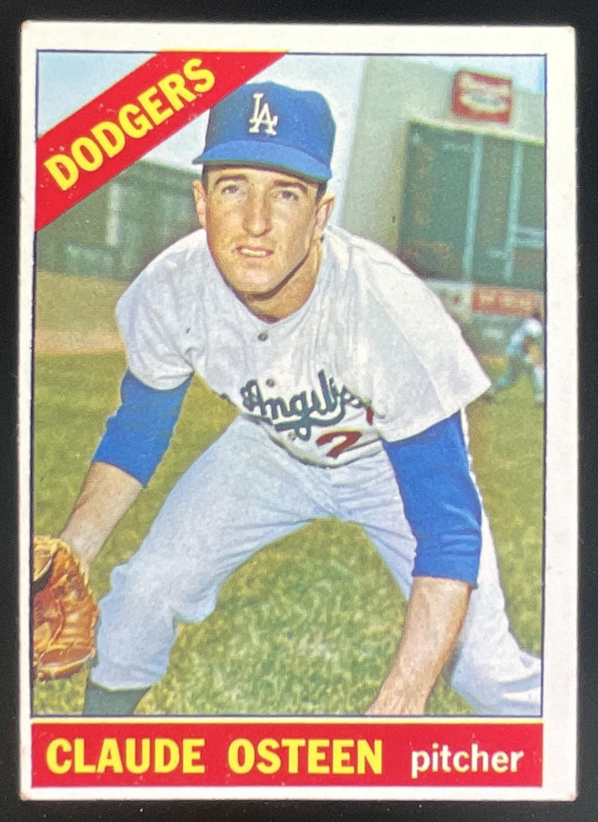 1966 Topps #270 Claude Osteen product image 1, provided for visual reference and product detail review