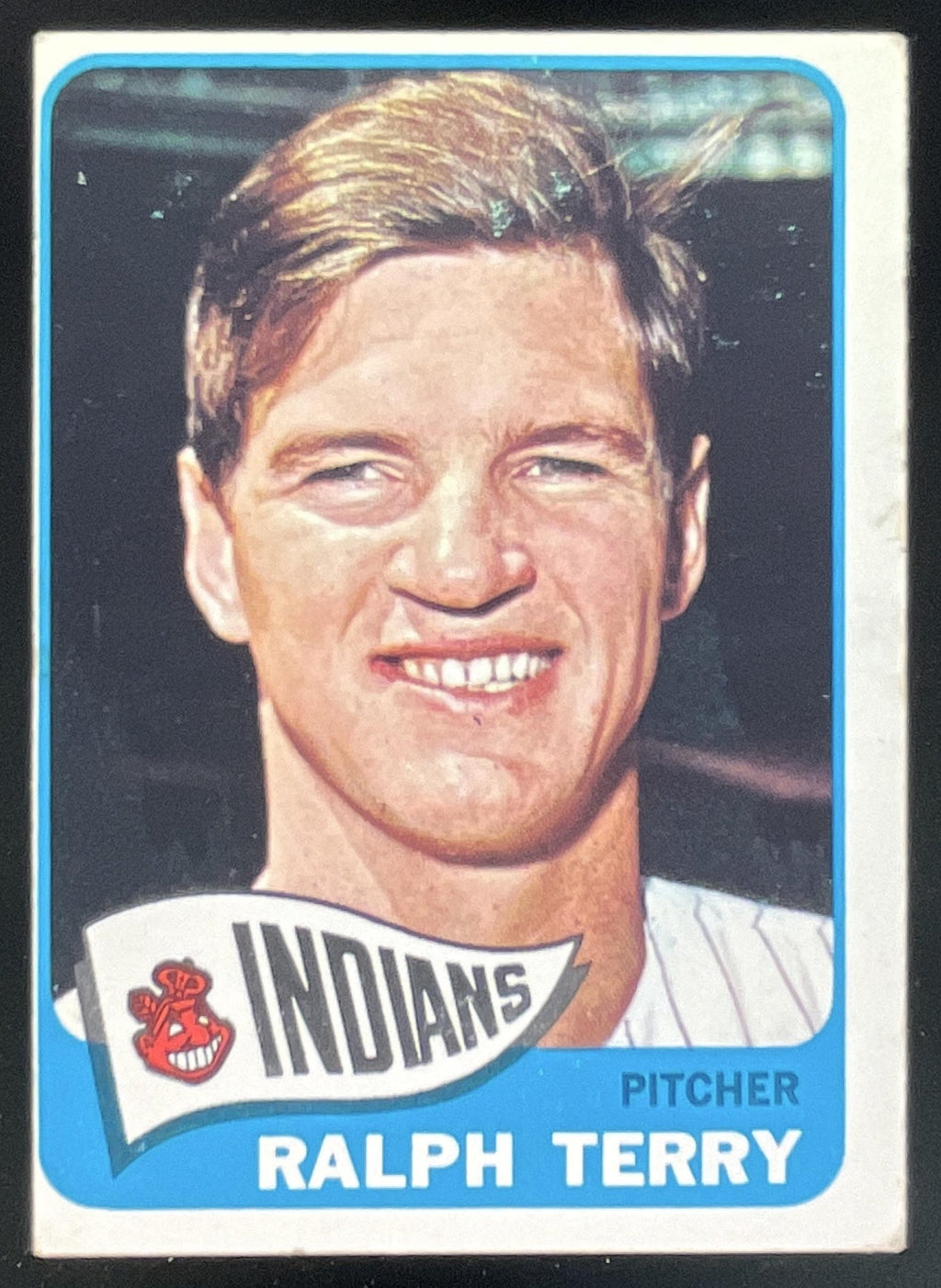 1965 Topps #406 Ralph Terry product image 1, provided for visual reference and product detail review