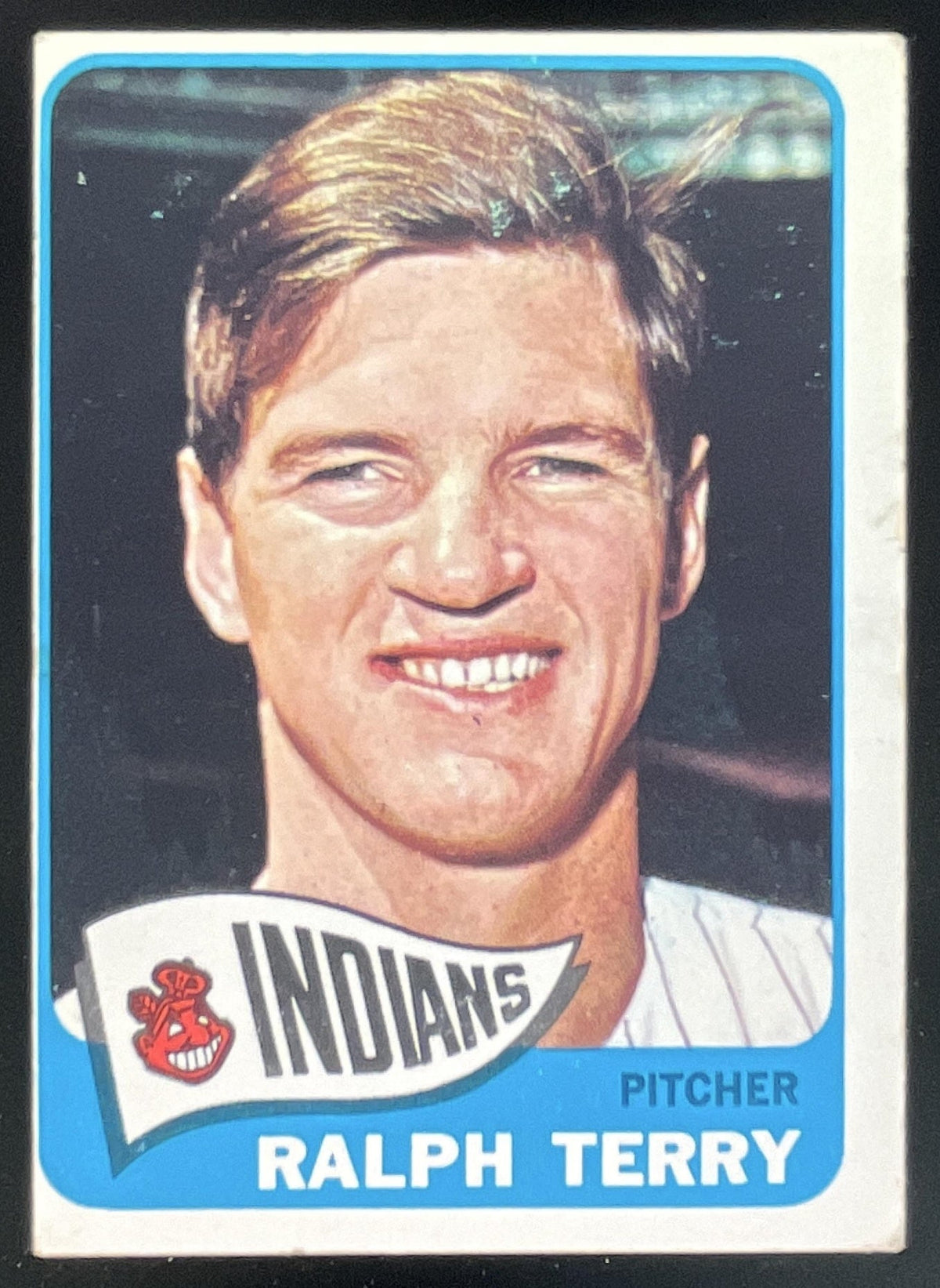1965 Topps #406 Ralph Terry product image 1, provided for visual reference and product detail review