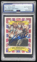1992 Sportflics Kellogg's Corn Flakes All Stars Bill Madlock Auto PSA Authentic product image 1, provided for visual