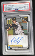 2024 Bowman Chrome Prospect Autographs #CPA-PS Paul Skenes Auto PSA 10 product image 1, provided for visual reference and