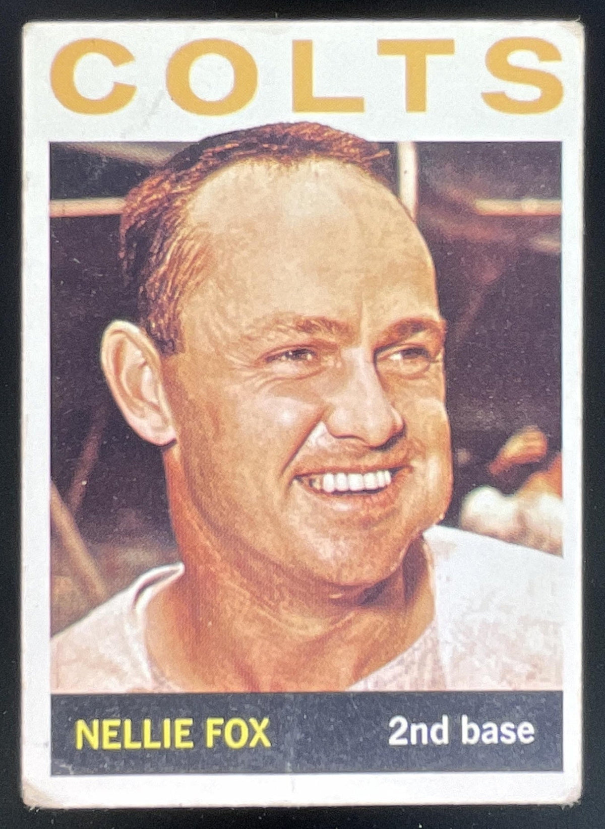 1964 Topps #205 Nellie Fox product image 1, provided for visual reference and product detail review