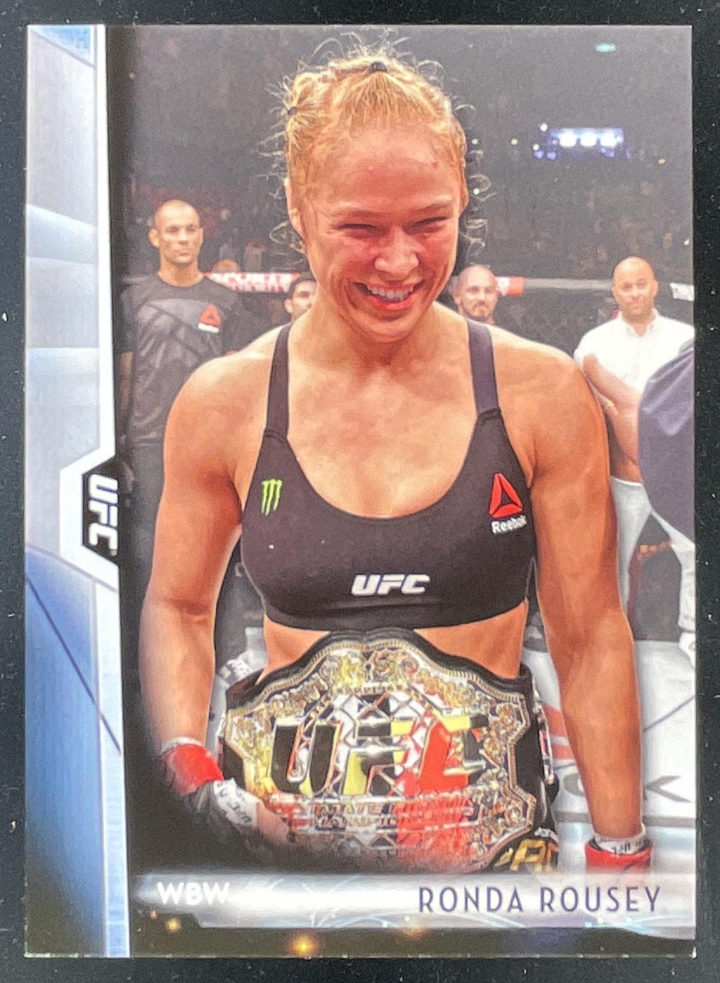 2016 Topps UFC High Impact Femme Fighters #FF-3 Ronda Rousey product image 1, provided for visual reference and product