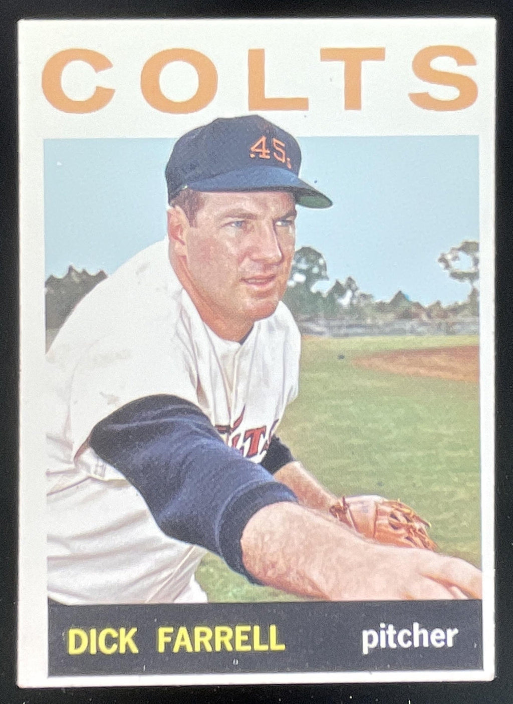 1964 Topps #560 Dick Farrell product image 1, provided for visual reference and product detail review