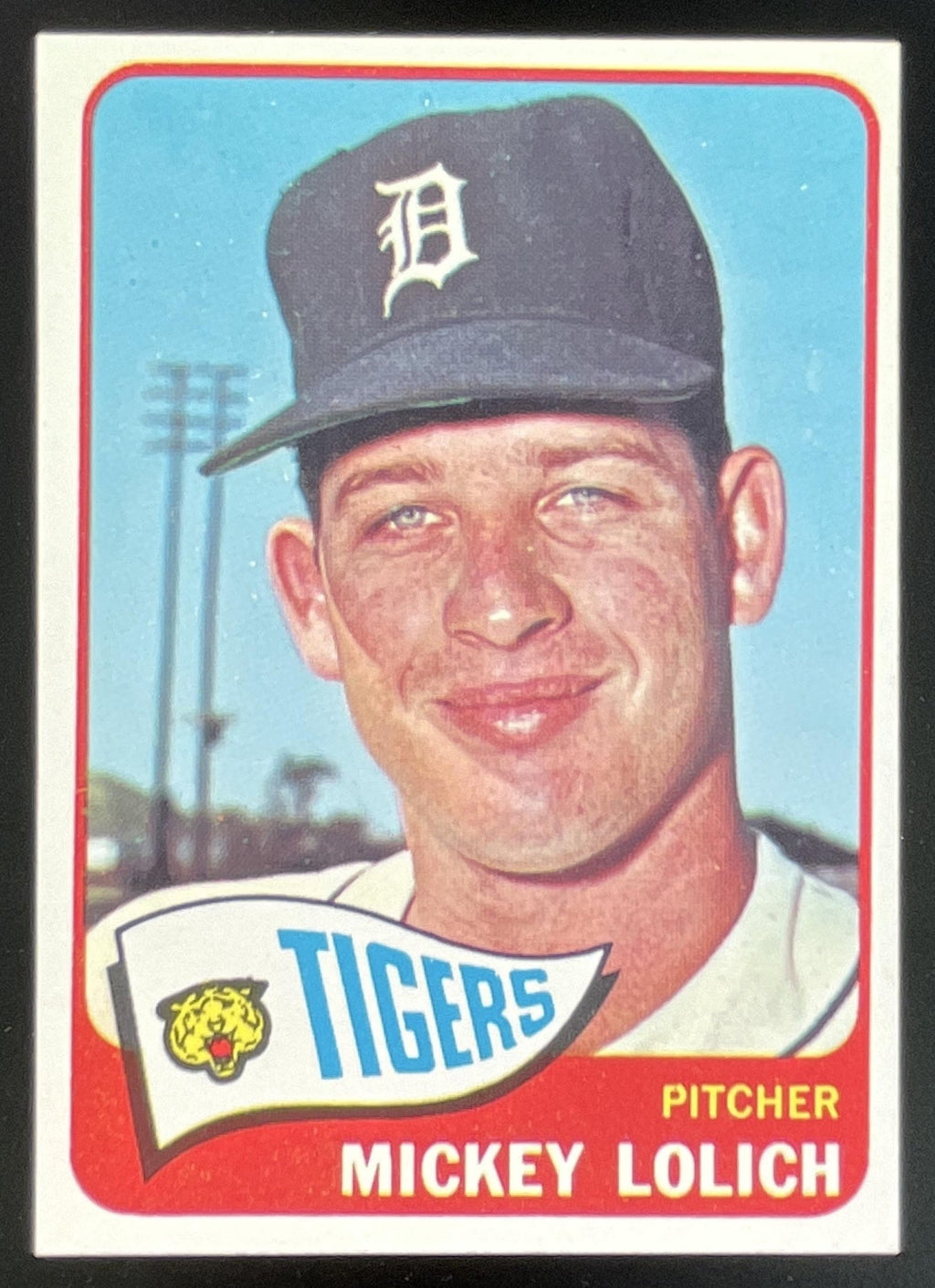 1965 Topps #335 Mickey Lolich product image 1, provided for visual reference and product detail review
