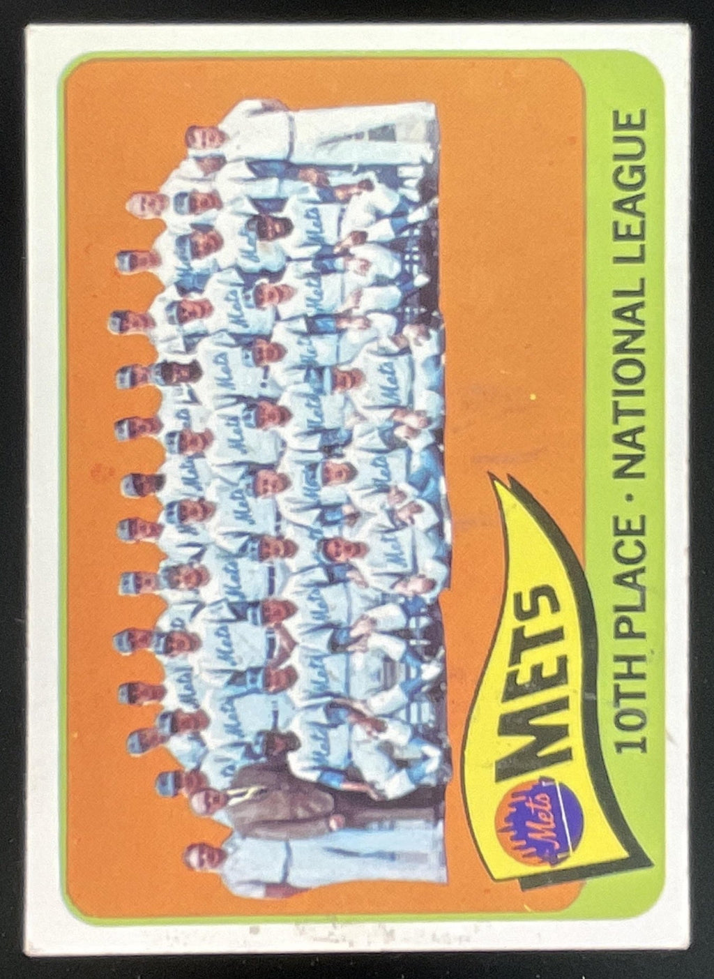 1965 Topps #551 New York Mets product image 1, provided for visual reference and product detail review