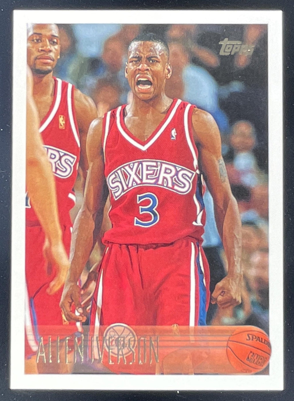 1996-97 Topps #171 Allen Iverson RC product image 1, provided for visual reference and product detail review