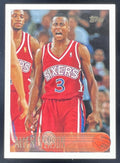 1996-97 Topps #171 Allen Iverson RC product image 1, provided for visual reference and product detail review