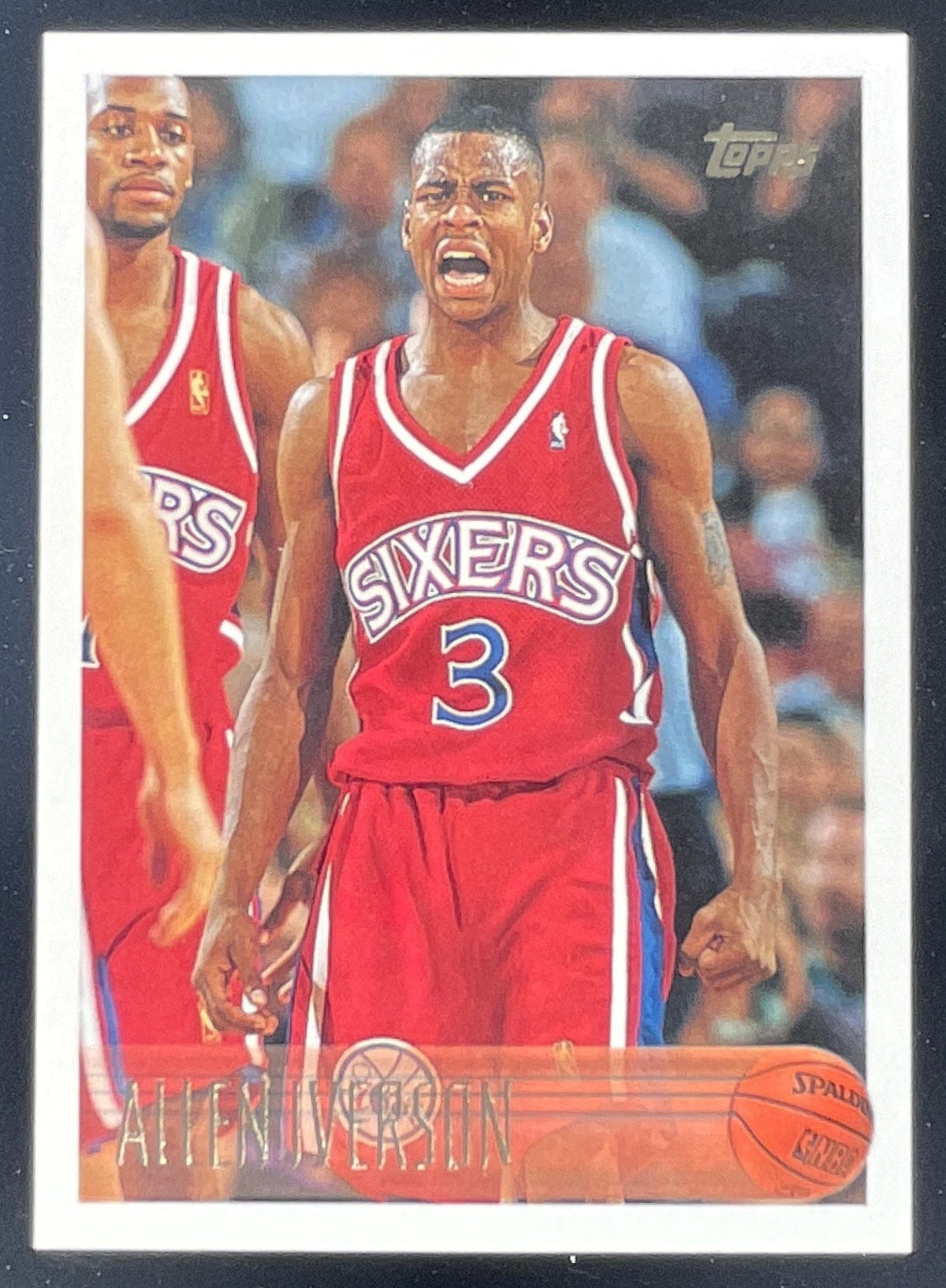 1996-97 Topps #171 Allen Iverson RC product image 1, provided for visual reference and product detail review