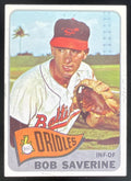1965 Topps #427 Bob Saverine product image 1, provided for visual reference and product detail review