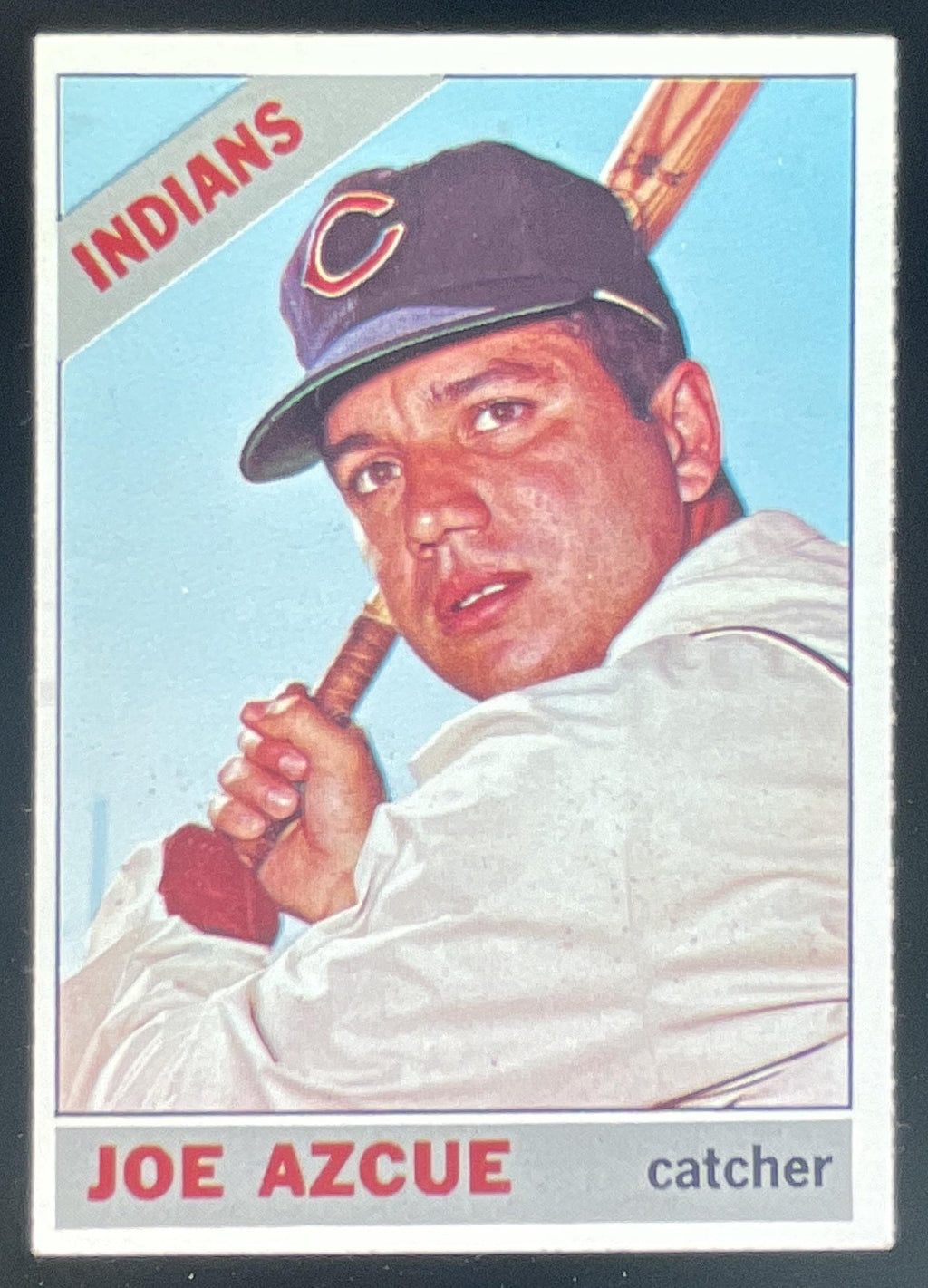 1966 Topps #452 Joe Azcue product image 1, provided for visual reference and product detail review