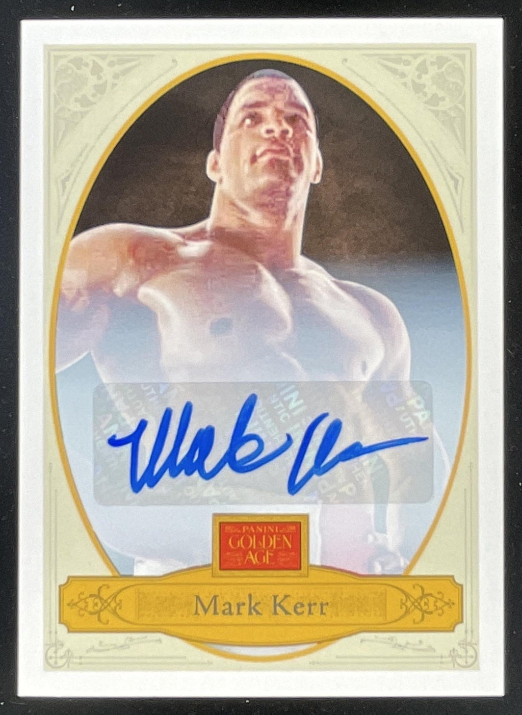 2025 Panini Combat Anthology Golden Age Signatures #1 Mark Kerr Auto product image 1, provided for visual reference and