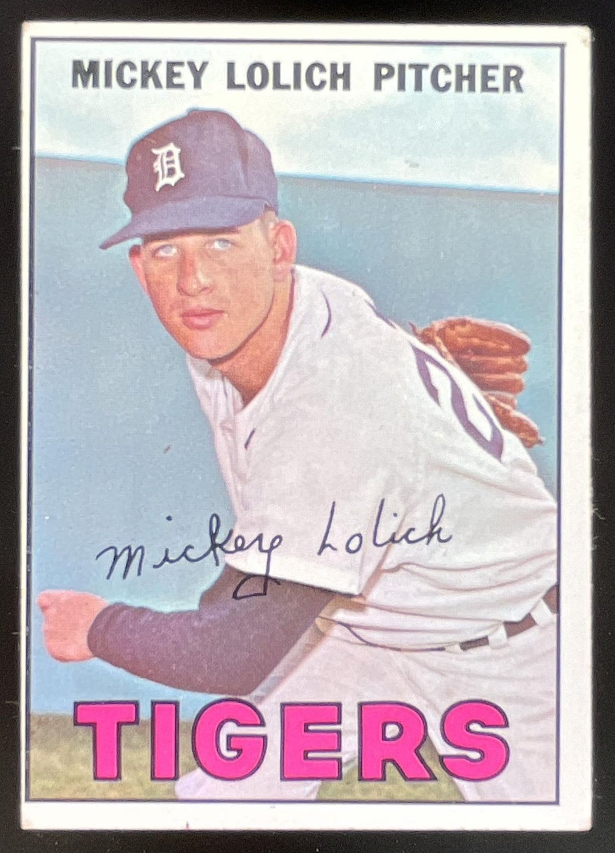1967 Topps #88 Mickey Lolich product image 1, provided for visual reference and product detail review