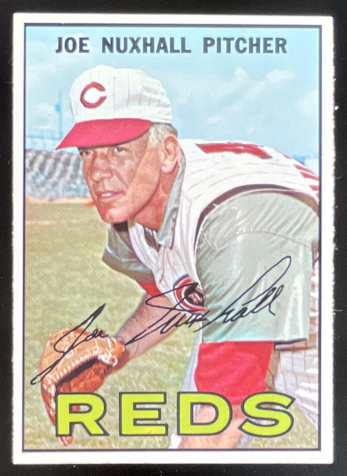 1967 Topps #44 Joe Nuxhall product image 1, provided for visual reference and product detail review
