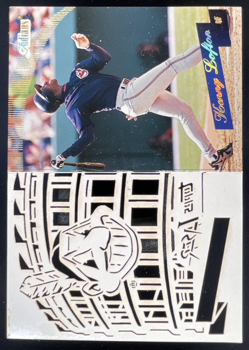 1996 Topps Laser Stadium Stars #S13 Kenny Lofton product image 1, provided for visual reference and product detail review