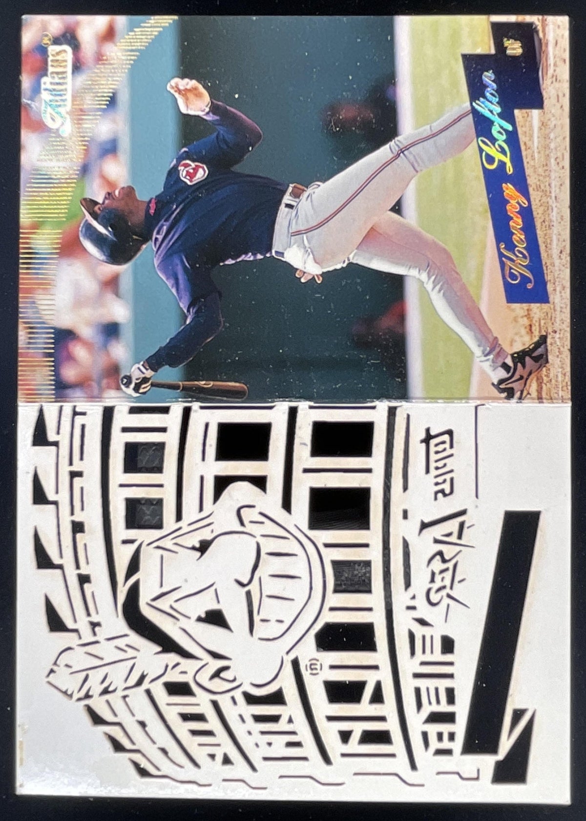 1996 Topps Laser Stadium Stars #S13 Kenny Lofton product image 1, provided for visual reference and product detail review