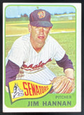 1965 Topps #394 Jim Hannan product image 1, provided for visual reference and product detail review