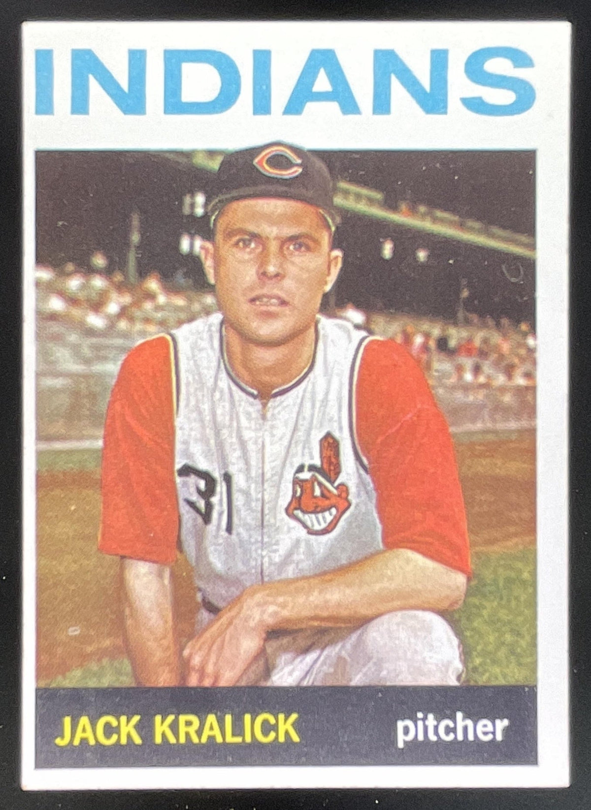 1964 Topps #338 Jack Kralick product image 1, provided for visual reference and product detail review