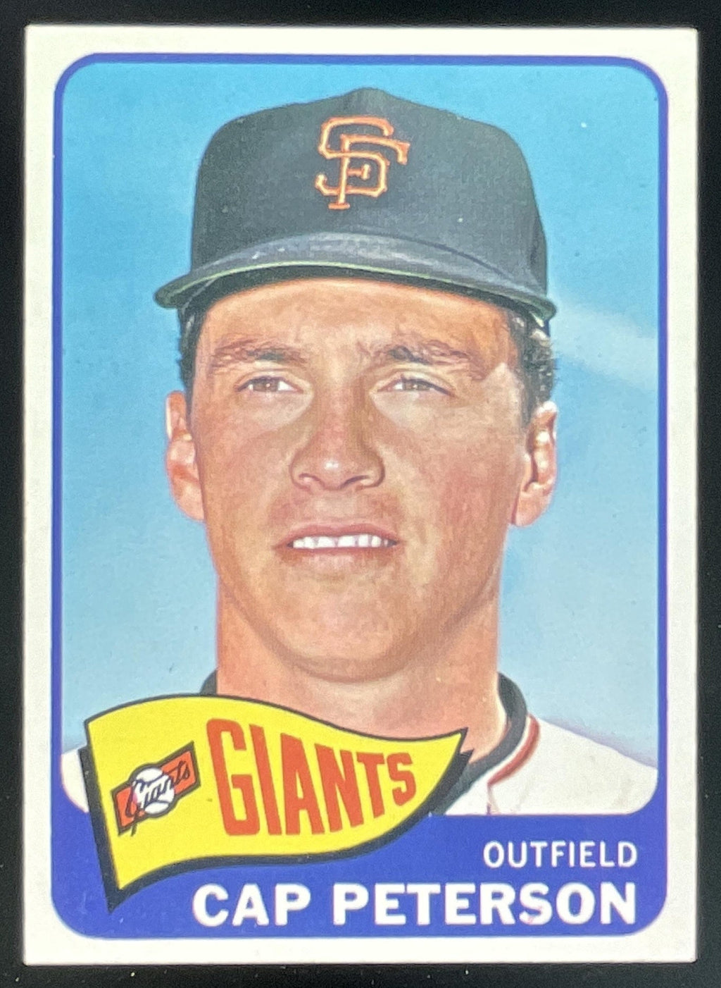 1965 Topps #512 Cap Peterson product image 1, provided for visual reference and product detail review
