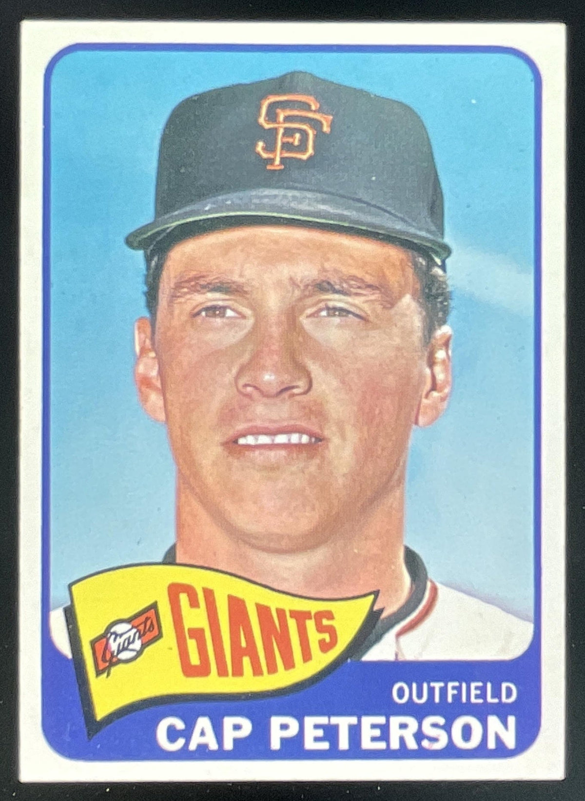 1965 Topps #512 Cap Peterson product image 1, provided for visual reference and product detail review