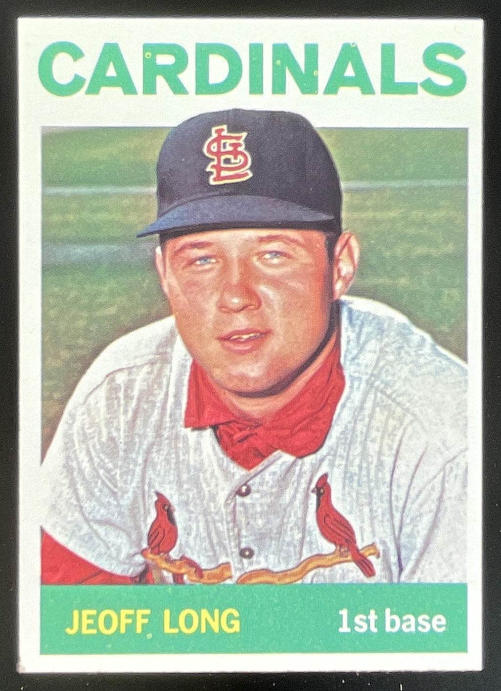 1964 Topps #497 Jeoff Long RC product image 1, provided for visual reference and product detail review
