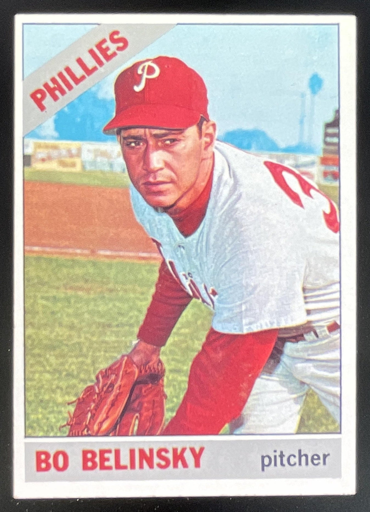 1966 Topps #506 Bo Belinsky product image 1, provided for visual reference and product detail review