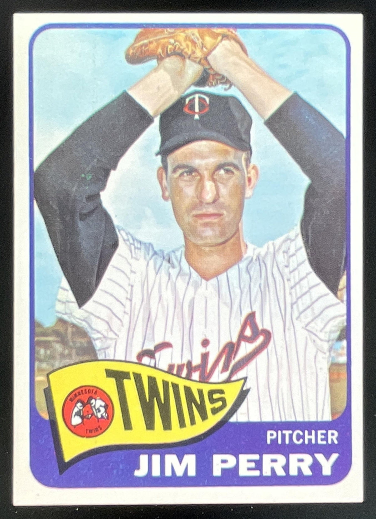 1965 Topps #351 Jim Perry product image 1, provided for visual reference and product detail review