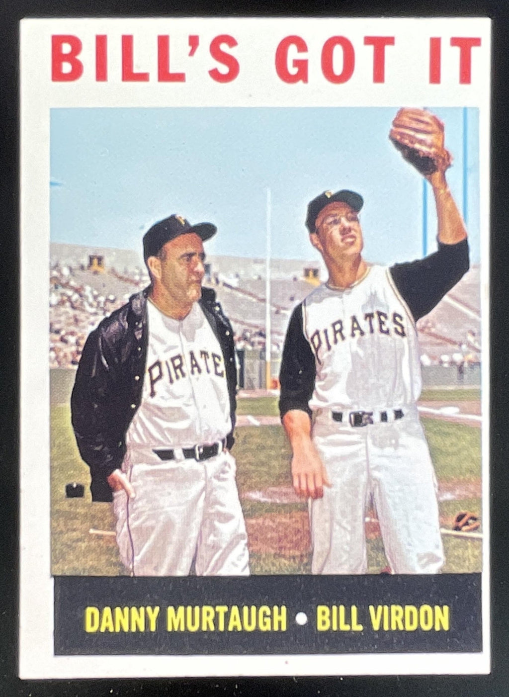 1964 Topps #268 Bill's Got It Danny Murtaugh Bill Virdon C product image 1, provided for visual reference and product detail
