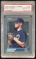 1997 Bowman Chrome #183 Kerry Wood RC product image 1, provided for visual reference and product detail review