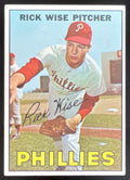 1967 Topps #37 Rick Wise product image 1, provided for visual reference and product detail review