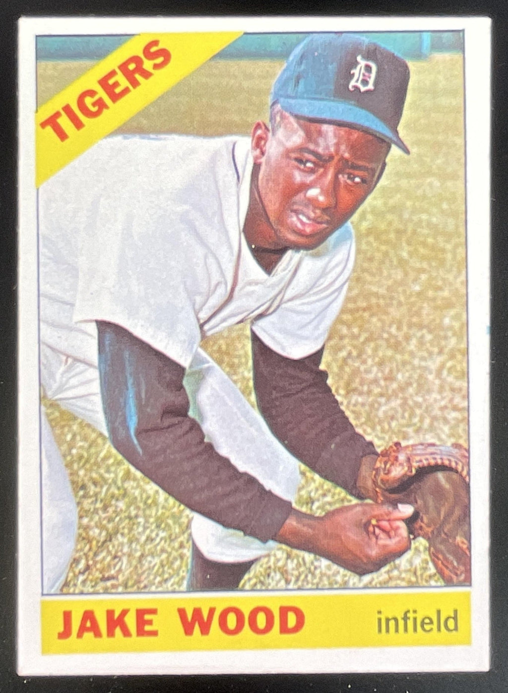 1966 Topps #509 Jake Wood product image 1, provided for visual reference and product detail review