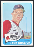 1965 Topps #535 Jack Kralick product image 1, provided for visual reference and product detail review