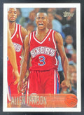 1996-97 Topps #171 Allen Iverson RC product image 1, provided for visual reference and product detail review