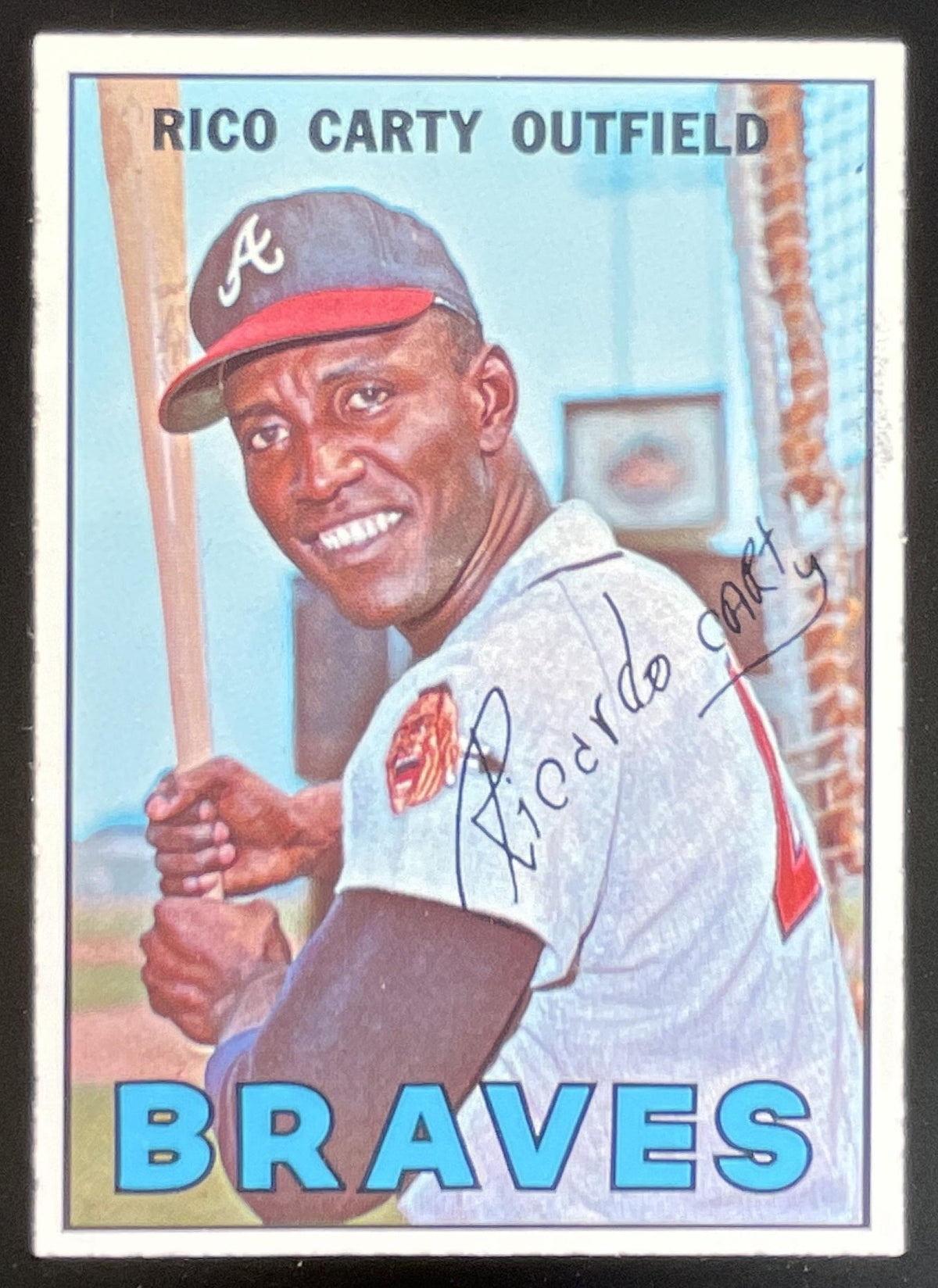 1967 Topps #35 Rico Carty product image 1, provided for visual reference and product detail review